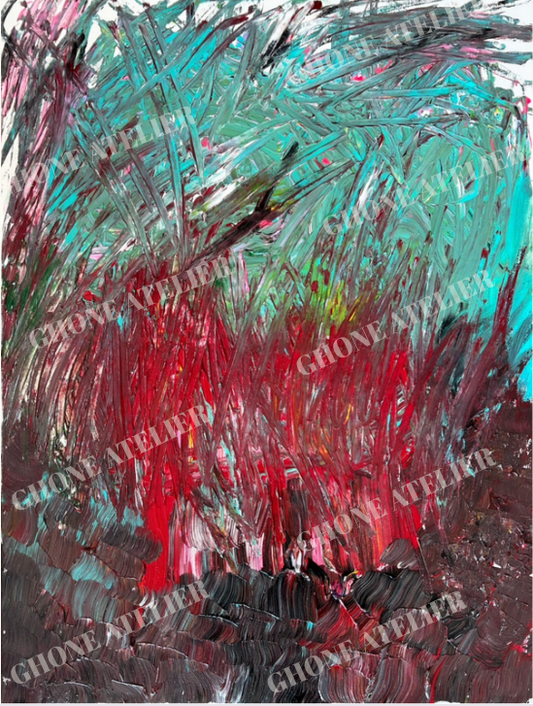 London Bus - original artwork